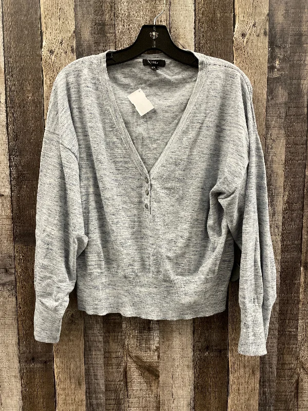Super Bargain Top Long Sleeve By J. Crew In Striped Pattern, Size: Xxl