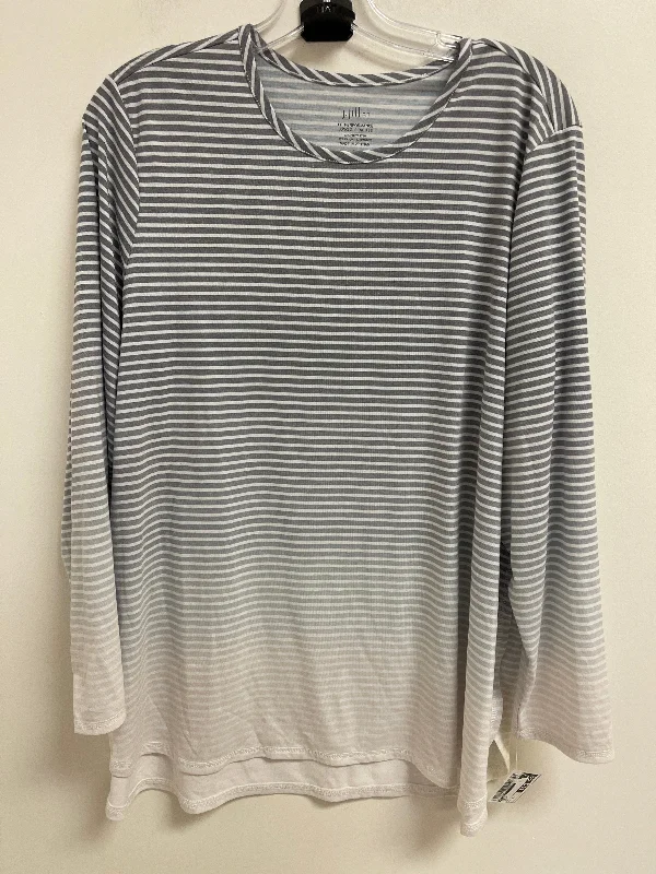 Unbeatable Prices Top Long Sleeve By J. Jill In Grey, Size: Xl