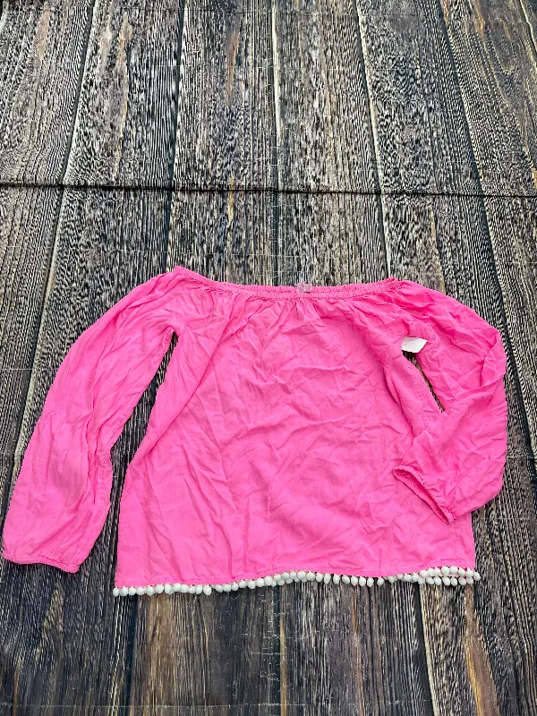 Don’t Miss Out Top Long Sleeve By Lilly Pulitzer  Size: M