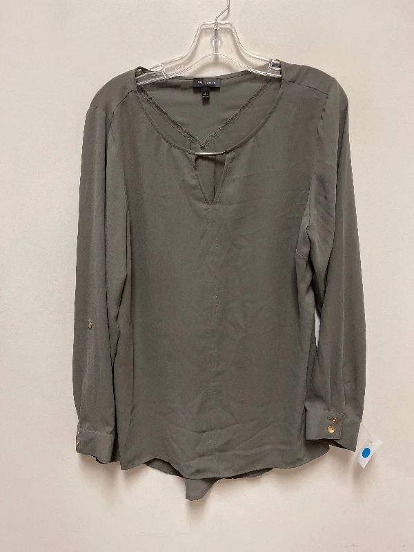 Act Now Top Long Sleeve By Limited In Green, Size: L