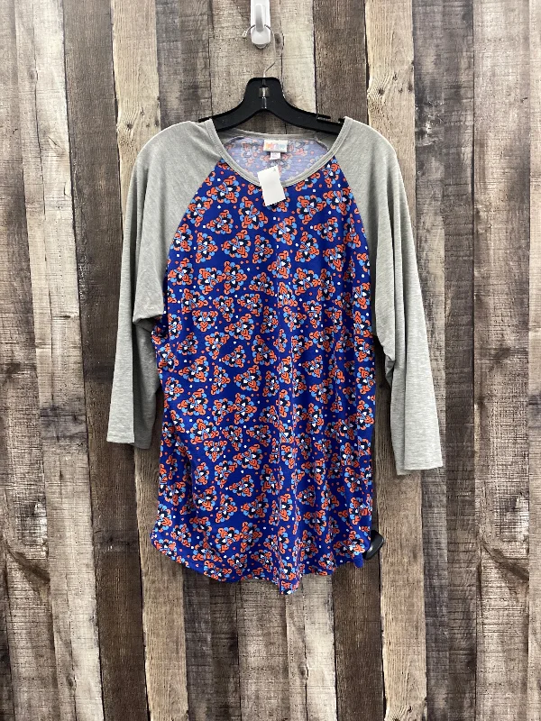 Today’s Deal Top Long Sleeve By Lularoe In Multi-colored, Size: 2x