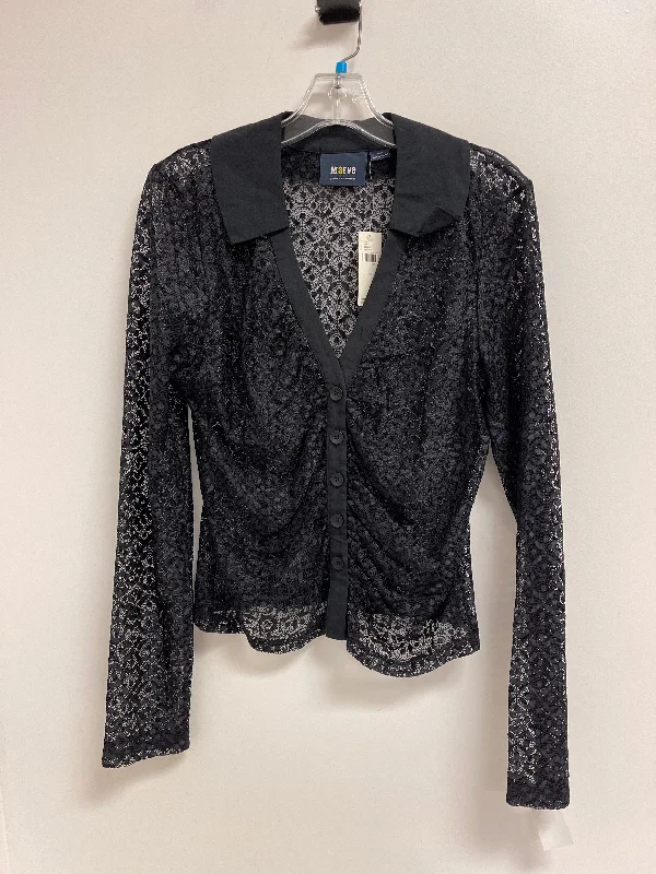Deal Dash Top Long Sleeve By Maeve In Black, Size: L