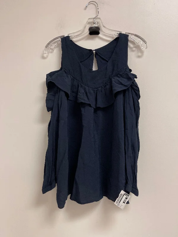 Deal Dash Top Long Sleeve By Maeve In Navy, Size: Xl