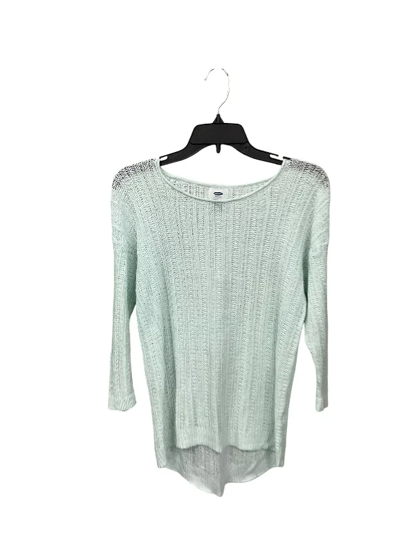 Exclusive Online Offer Top Long Sleeve By Old Navy In Green, Size: S