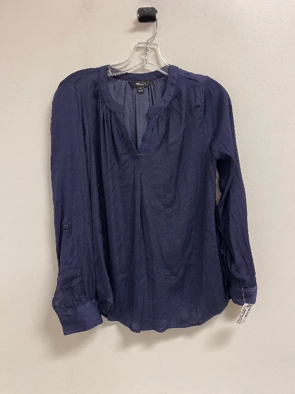 Flash Deals Top Long Sleeve By Simply Vera In Purple, Size: Xs