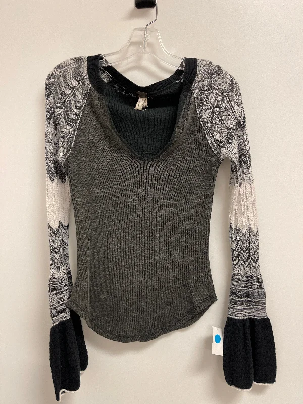 Savings Alert Top Long Sleeve By We The Free In Black, Size: M
