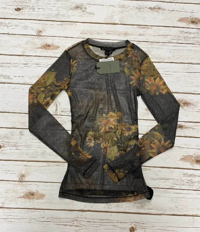 Limited Time Discount Top Long Sleeve Designer By All Saints In Multi-colored, Size: S