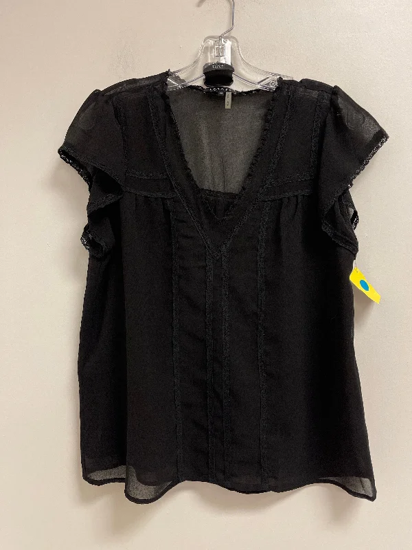 Daily Deals Top Short Sleeve By 1.state In Black, Size: M