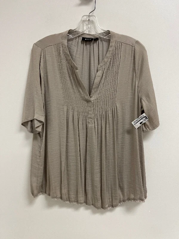 Bonus Savings Top Short Sleeve By Ana In Grey, Size: M