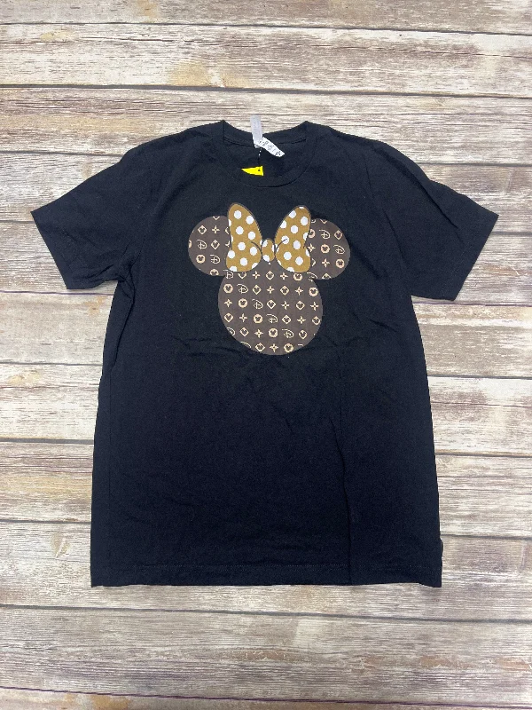 Massive Deals Top Short Sleeve By Bella + Canvas In Black, Size: M
