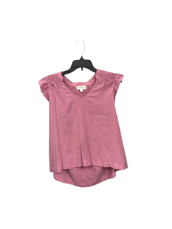 Online Specials Top Sleeveless Basic By Cloth & Stone In Pink, Size: M