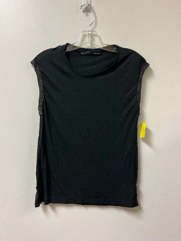 Exclusive Offers Top Sleeveless By All Saints In Black, Size: Xs