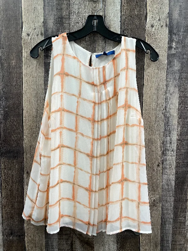 Limited Edition Top Sleeveless By Apt 9 In Multi-colored, Size: L
