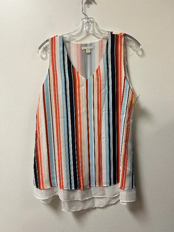 Flash Deals Top Sleeveless By Cato In Orange, Size: M