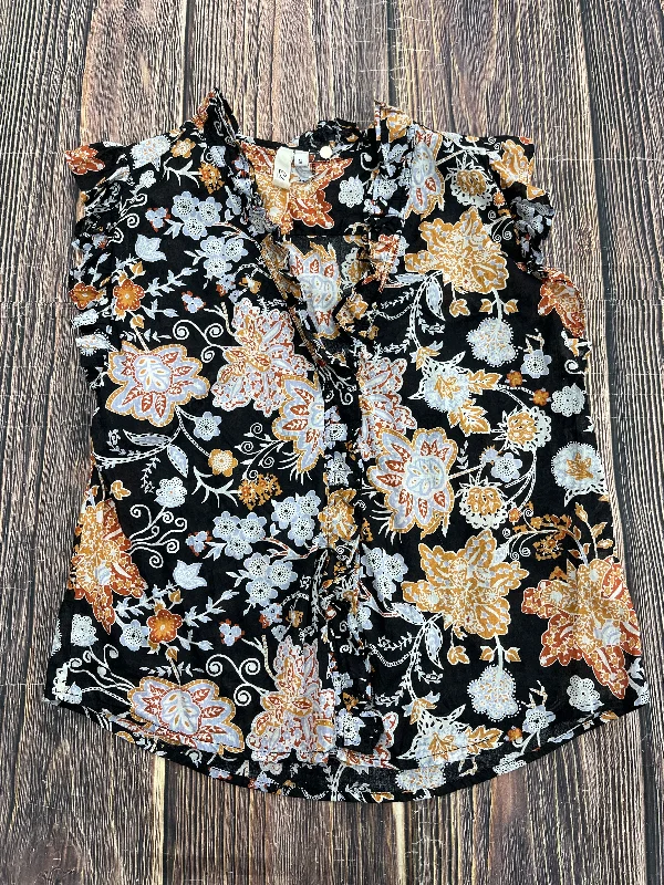 Bonus Savings Top Sleeveless By Elan  Size: M