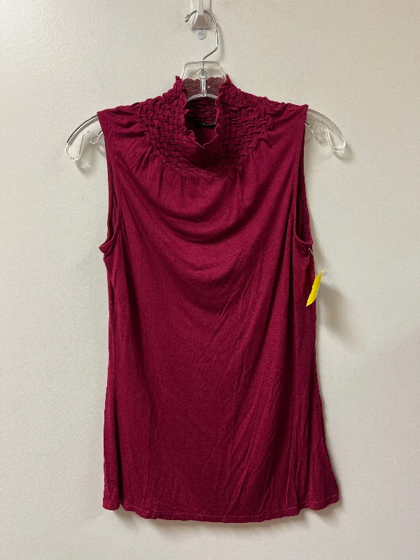 Savings Event Top Sleeveless By Elie Tahari In Purple, Size: S
