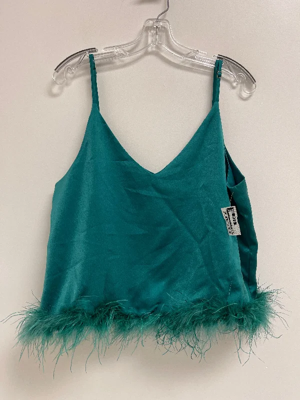 Super Savings Top Sleeveless By Entro In Green, Size: L
