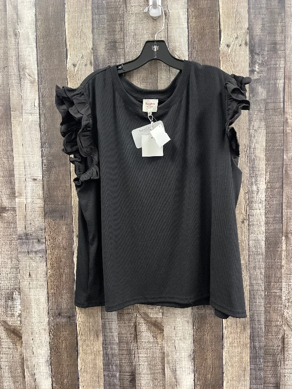 Grand Opening Sale Top Sleeveless By Hayden La In Black, Size: 2x