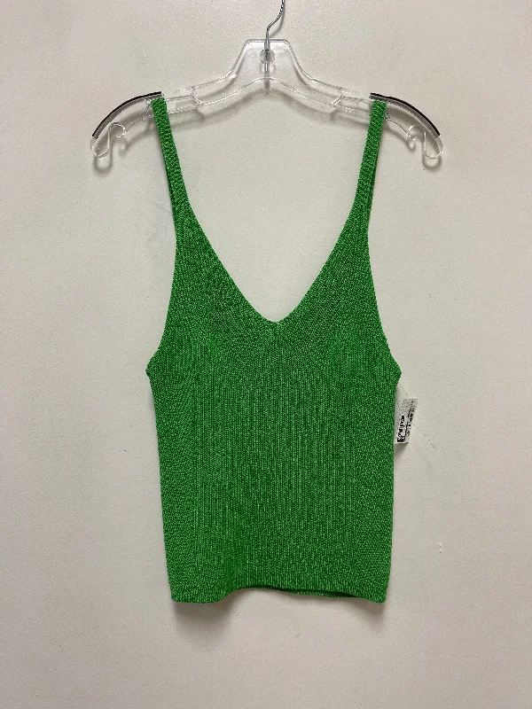 Great Deals Top Sleeveless By Maeve In Green, Size: M