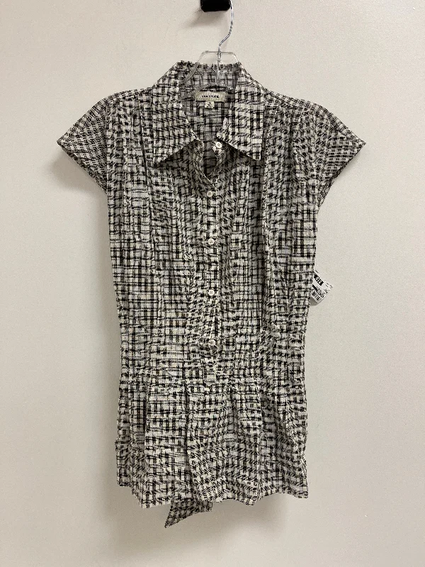 Flash Sale Top Sleeveless By Max Studio In Grey, Size: S