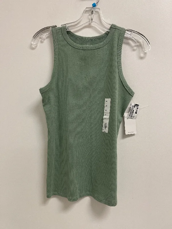 Take Advantage Top Sleeveless By Nine West In Green, Size: M
