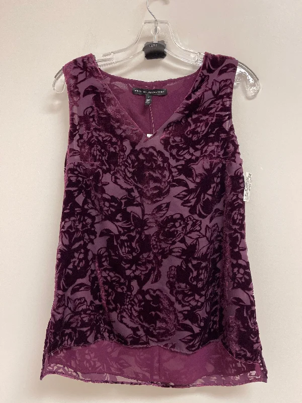 Year-End Sale Top Sleeveless By White House Black Market In Purple, Size: 2