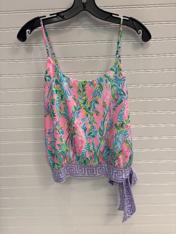 Price Cut Top Sleeveless Designer By Lilly Pulitzer In Multi-colored, Size: Xs