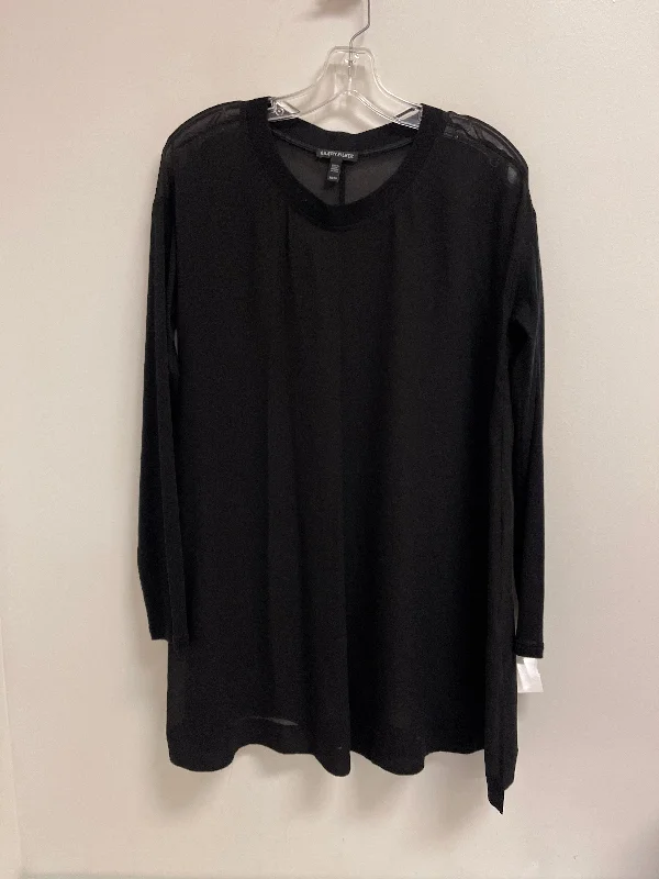 Blowout Deals Tunic Long Sleeve By Eileen Fisher In Black, Size: Xs