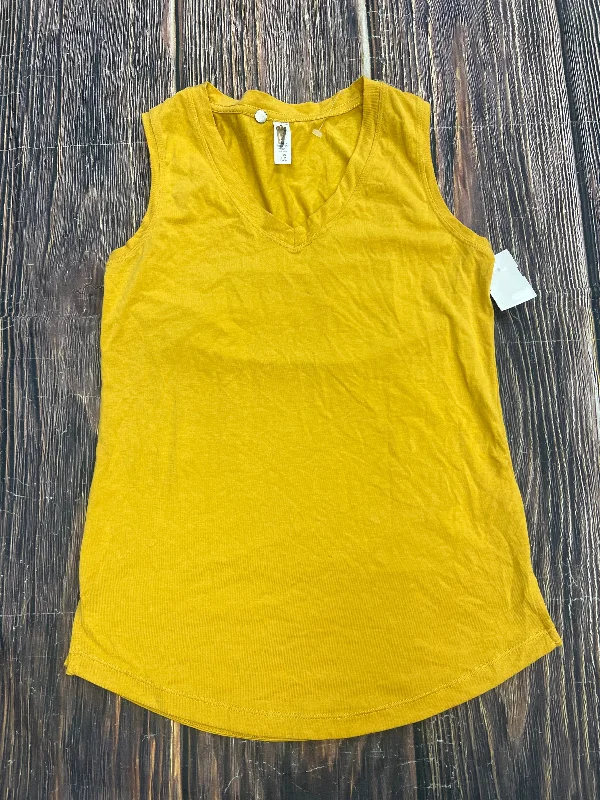 Early Access Yellow Tank Top Athleta, Size Xs