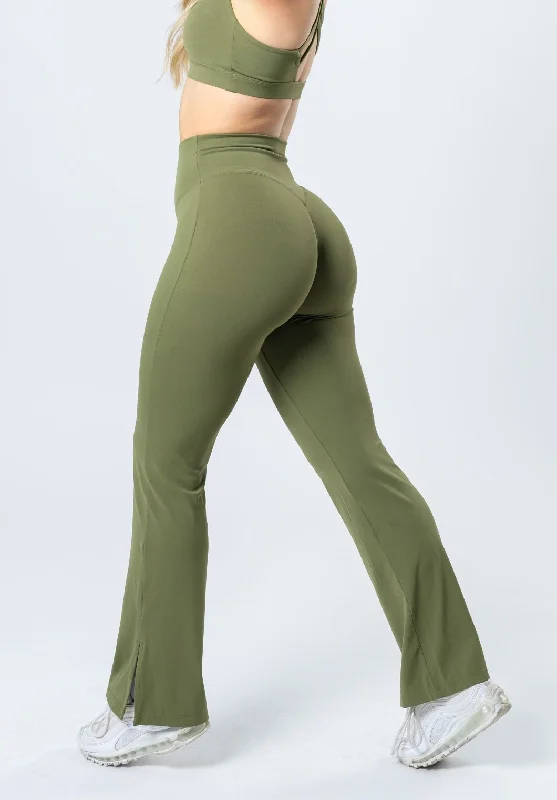 Reduced Prices RecStretch Original Sculptseam™ Plus Flare Legging 31" Olive