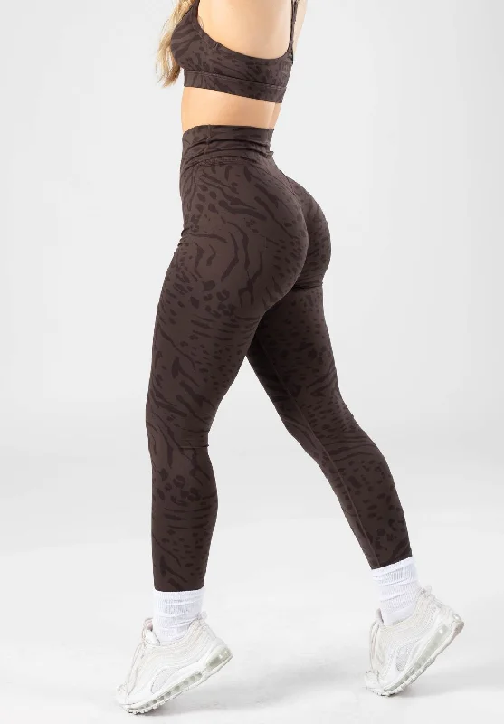 Act Now Reluna Crossover Sculptseam™ Legging Savana
