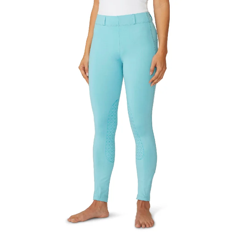 Clearance Items Women's AeroWick Knee Patch Tight - Cool Blue