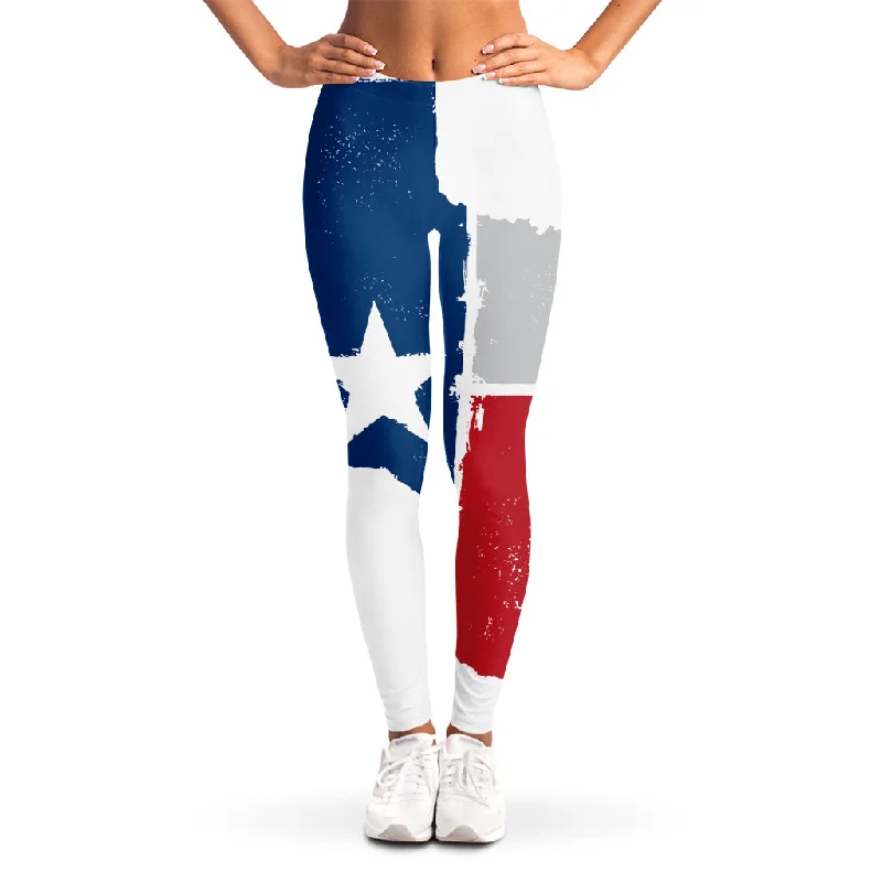 Bargain Prices Texas State Flag Print Women's Leggings