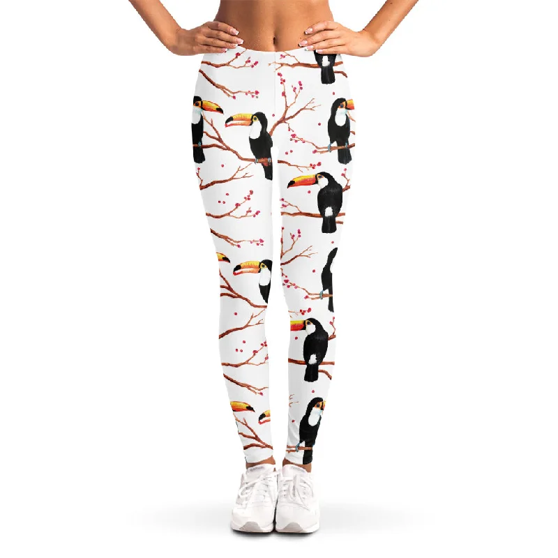 Low Prices Toco Toucan Pattern Print Women's Leggings