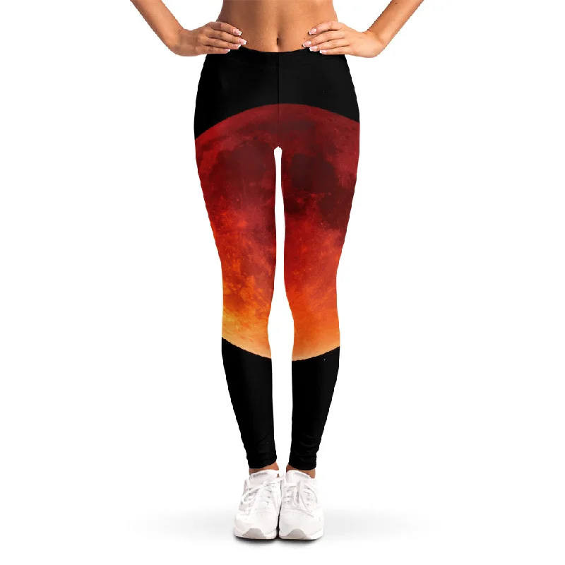 Exclusive Savings Total Lunar Eclipse Print Women's Leggings