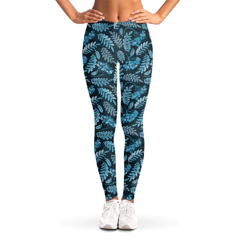 Special Price Tropical Denim Jeans Pattern Print Women's Leggings