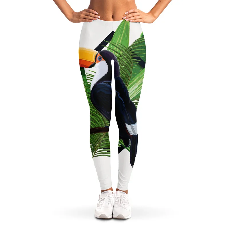 Overstock Tropical Toco  Toucan Print Women's Leggings