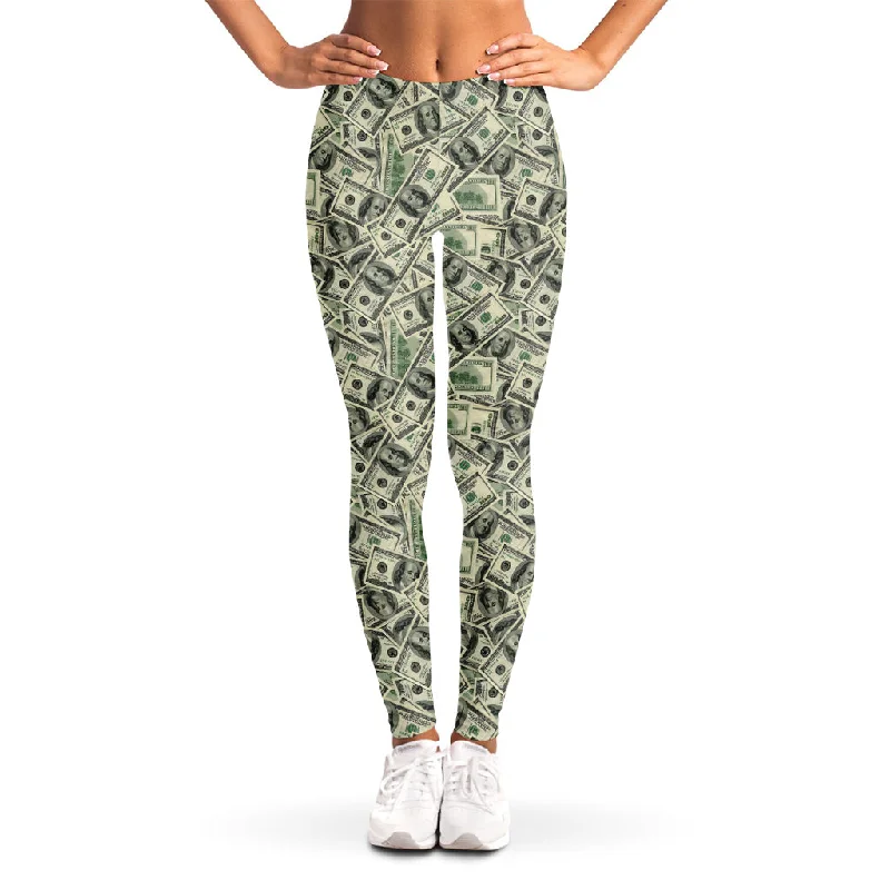 Mega Sale US Dollar Print Women's Leggings