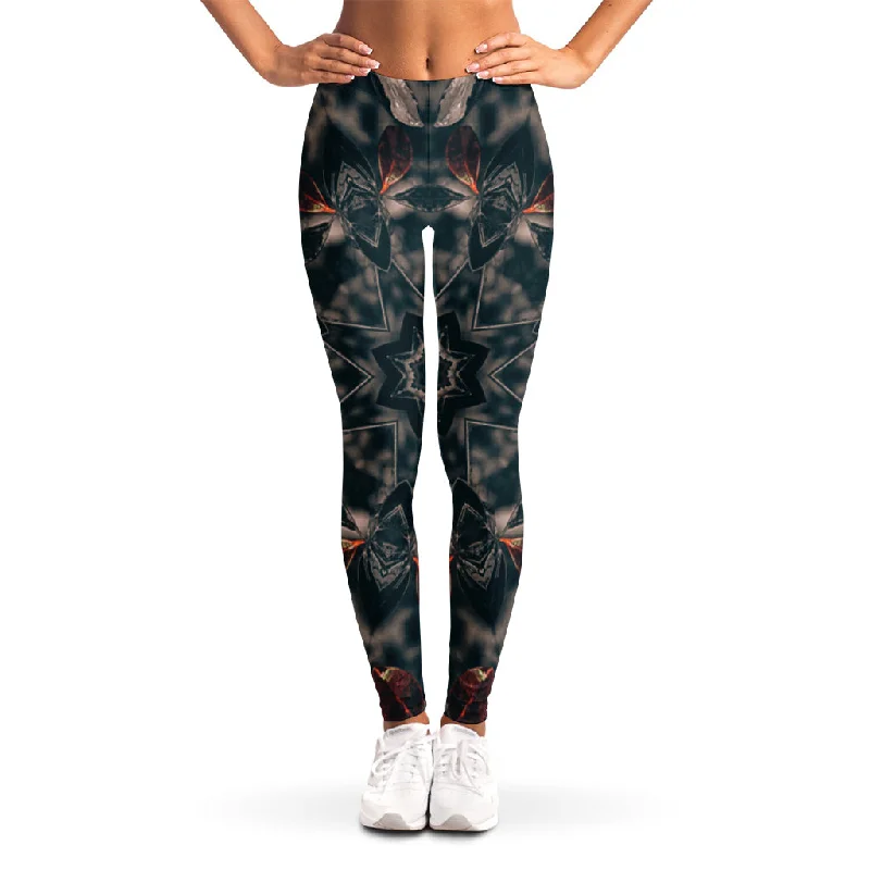 Super Sale Vintage Kaleidoscope Print Women's Leggings
