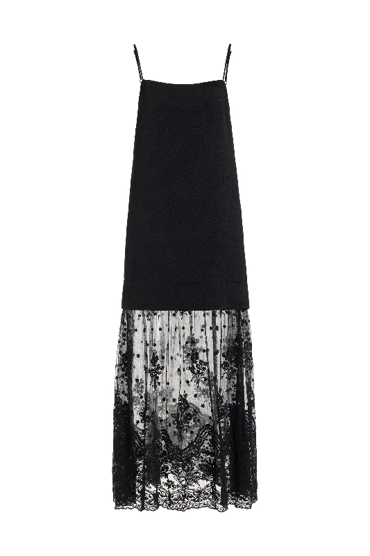 New Markdowns Noa Slip Dress in Black