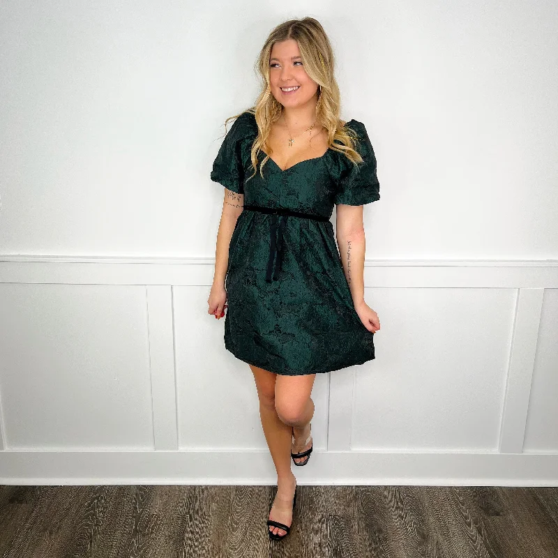 Daily Deals On the Way Green Avery Mae Dress