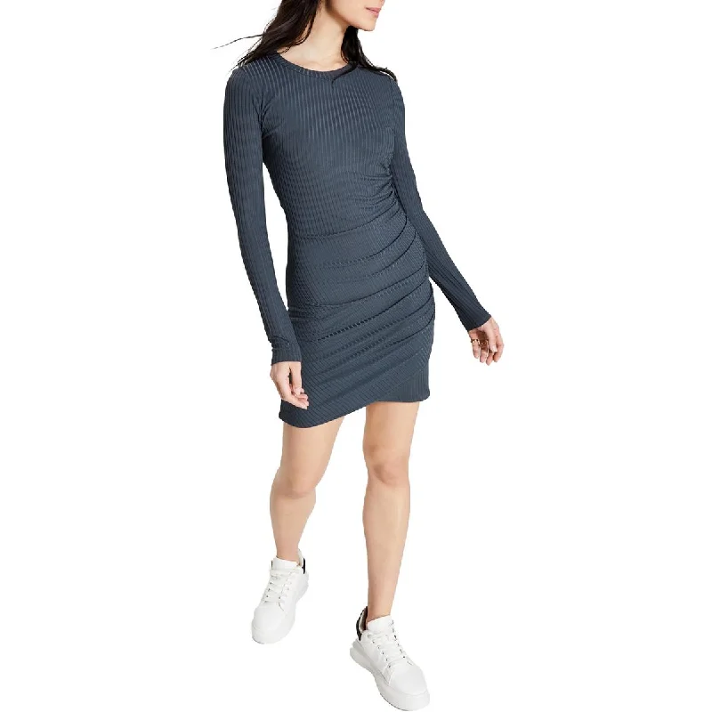 Bargain Prices And Now This Womens Knit Ribbed Sheath Dress