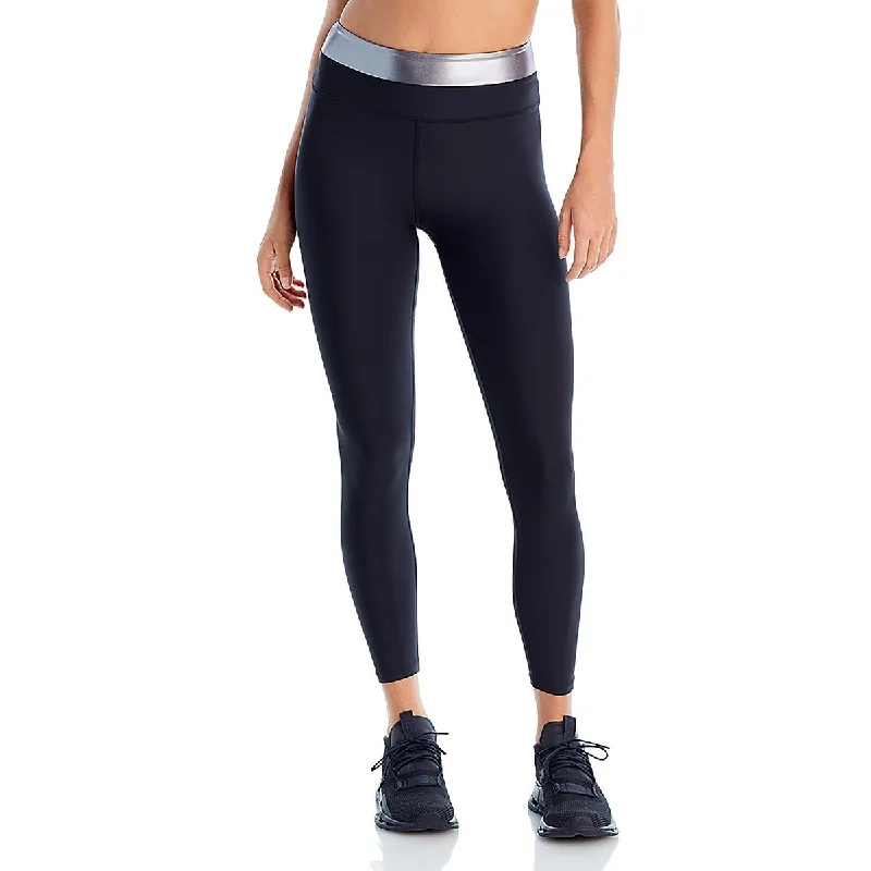 Limited Quantity Aqua Womens High Rise Gym Athletic Leggings