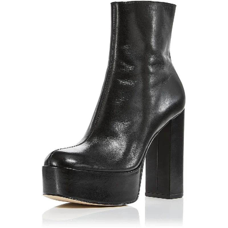 Act Now Aqua Womens PENN Padded Insole Leather Booties