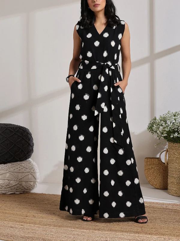 YEAR-End Sale Basant Polka Ikat Jumpsuit