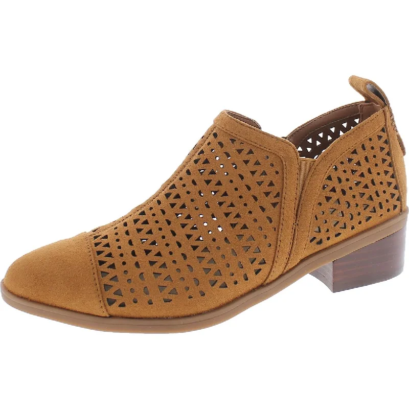 Anniversary Sale Bella Vita Womens Ashlyn II Faux Suede Ankle Booties