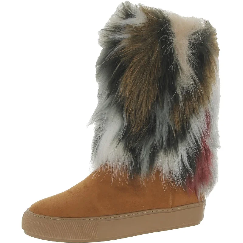 Price Fest Bellini Womens Airbrush II Faux Suede Pull-On Winter & Snow Boots