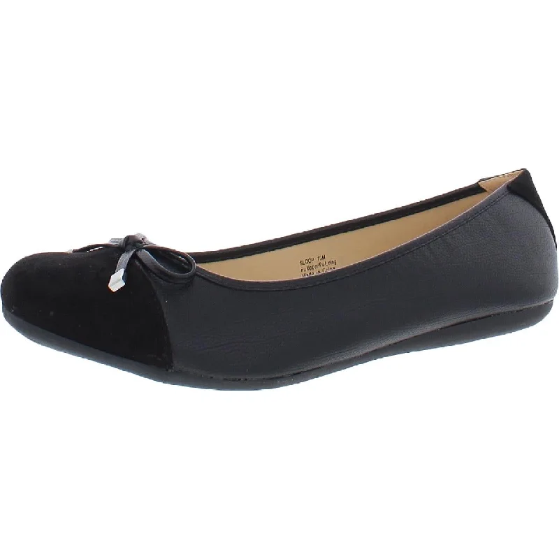 Bargain Blast Bellini Womens Sloop Faux leather Round Toe Ballet Flats