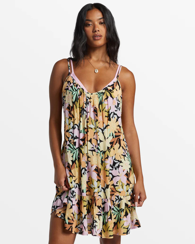 Savings Galore BILLABONG BEACH VIBES DRESS- MULTI