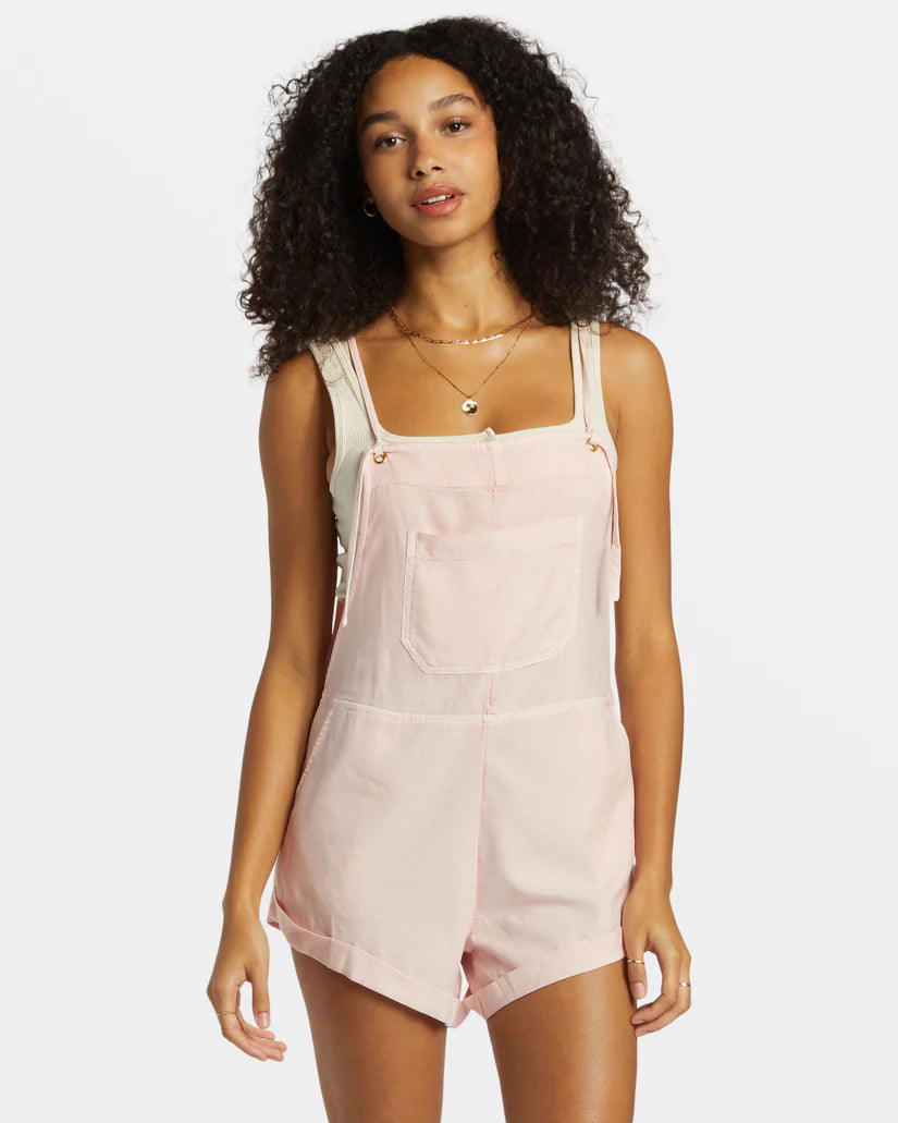 New Deals BILLABONG WILD PURSUIT OVERALL - PINK